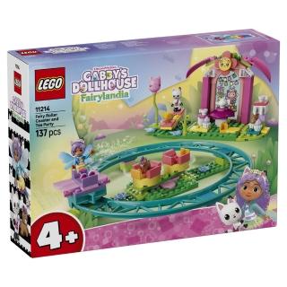 【LEGO 樂高】11214 蓋比娃娃屋系列 - 精靈雲霄飛車和茶會