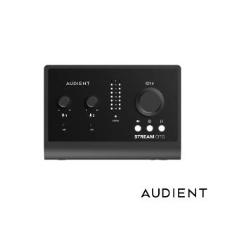 Audient 錄音介面 iD14 Stream OTG 支援手機直播 10進6出(總代理公司貨保固三年)