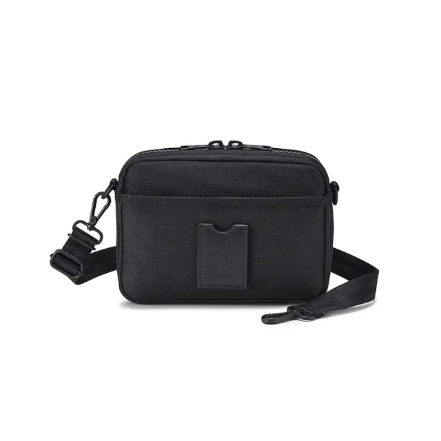 【PORTER INTERNATIONAL】經典復古LUXY斜背包-S(全黑)