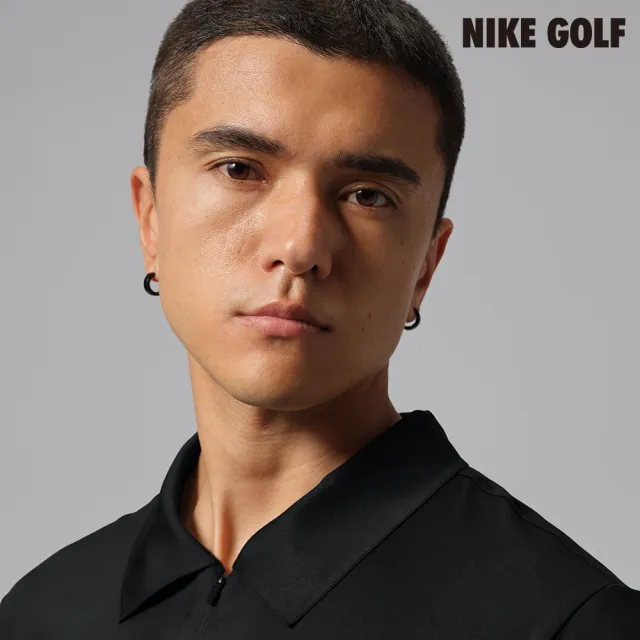 【NIKE GOLF】Jordan Sport 男款 Dri-FIT 高爾夫球衫 黑色(IU1596-010)