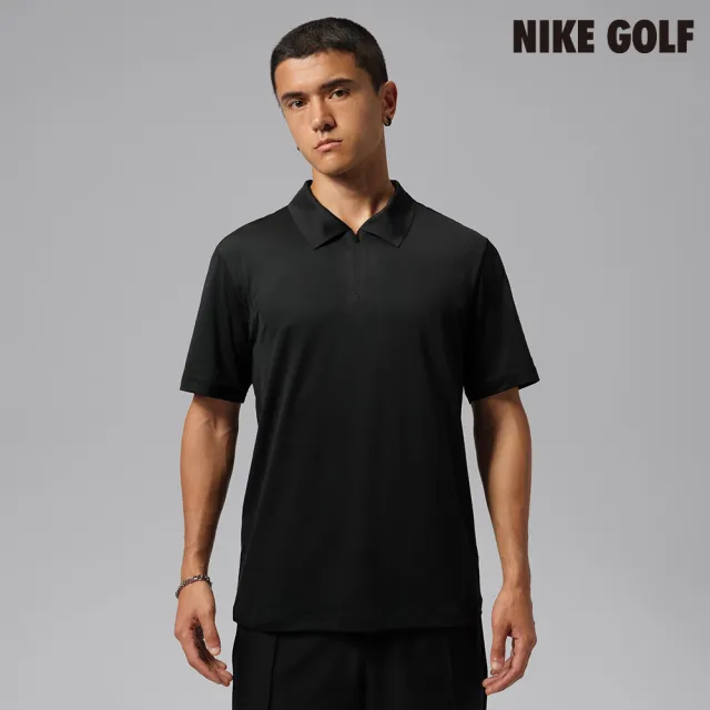 【NIKE GOLF】Jordan Sport 男款 Dri-FIT 高爾夫球衫 黑色(IU1596-010)