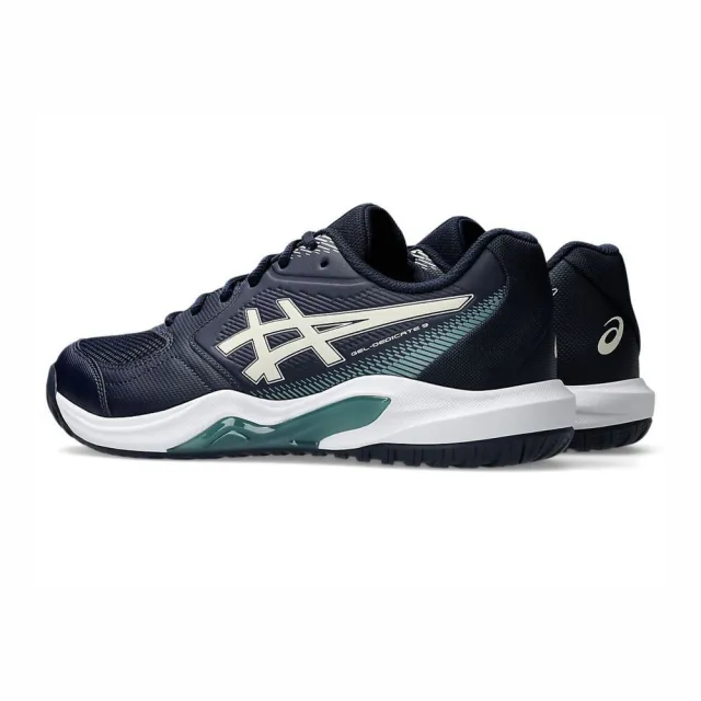【asics 亞瑟士】GEL-Dedicate 9 2E 男 網球鞋 寬楦 抗扭 硬土 深藍(1041A544-400)