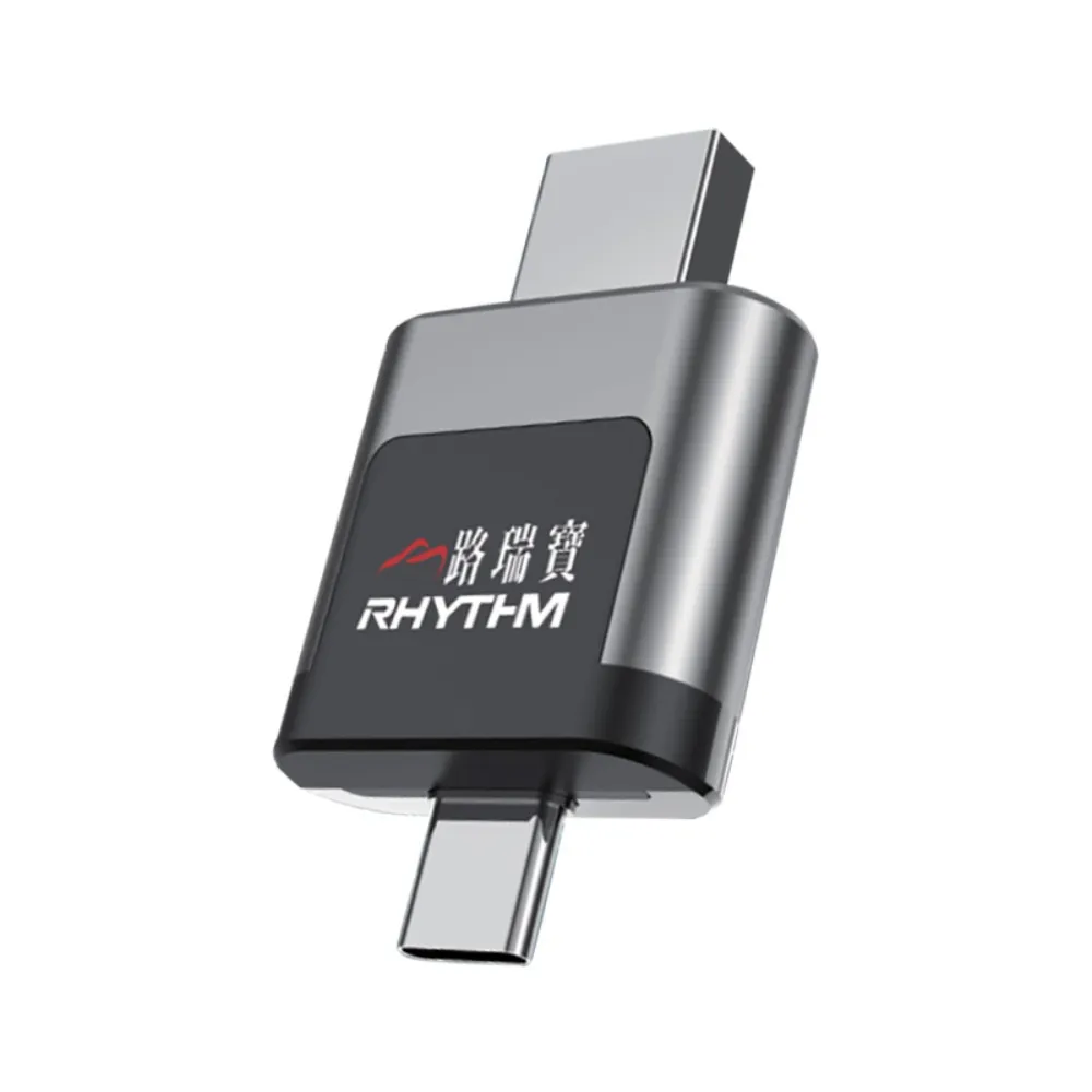 【Rhythm 路瑞寶】雙頭無線 CarPlay/Android Auto 轉接器｜雙手機共用 免拔線神器(雙頭設計 隨插即用)