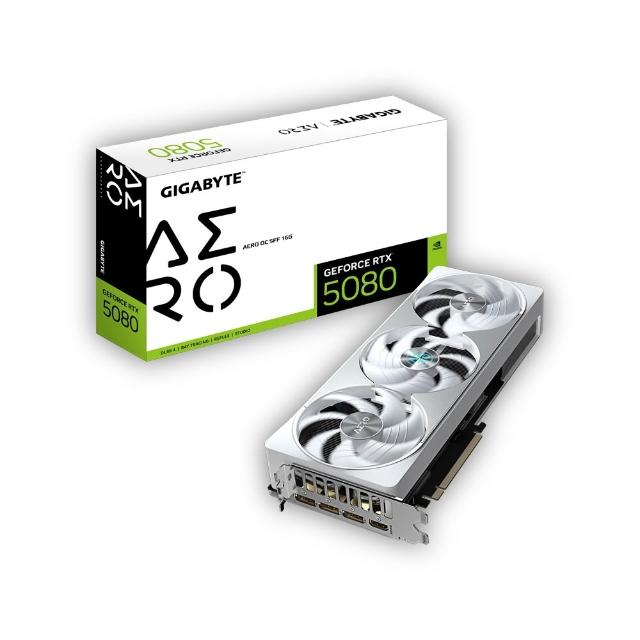 【技嘉】顯卡+主機板組★GeForce RTX 5080 AERO OC SFF 16G 顯示卡+X870 EAGLE WIFI7 AMD 主機板