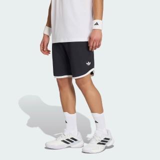 【adidas 愛迪達】網球 運動短褲 KY8884 男款ORIGINALS網球運動褲 CLIMACOOL科技 黑色