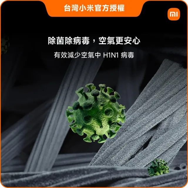【小米】Xiaomi 空氣清淨機 4(小米官方授權代理/8-12坪適用/一年保固/米家APP/AC-M16-SC)