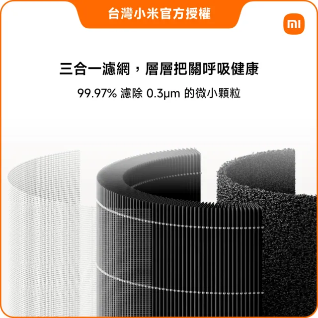 【小米】Xiaomi 空氣清淨機 4 Lite(小米官方授權代理/7-11坪適用/一年保固/米家APP/AC-M17-SC)