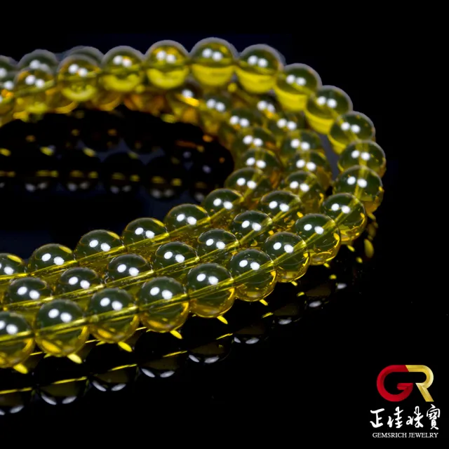 【正佳珠寶】琥珀藍珀 天藍金藍珀 8mm 超淨水藍珀轉運珠 108顆念珠｜特製棉繩(附鑑定證書)