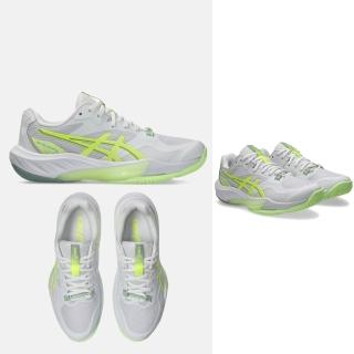 【asics 亞瑟士】SKY ELITE FF 4 女款 排球鞋 一般楦 1052A092-100 白 螢光黃 室內球場鞋 緩衝 避震
