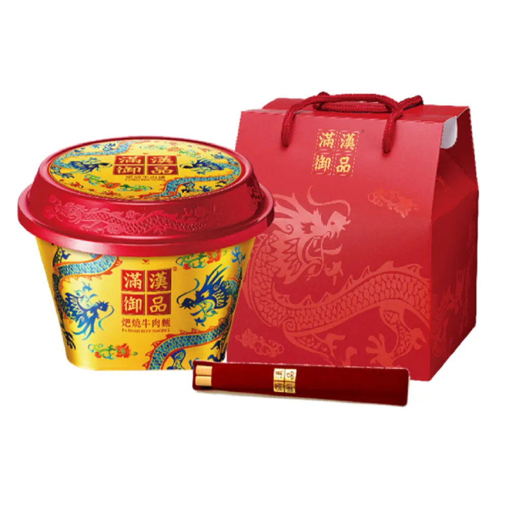 【統一麵】滿漢御品火巴燒牛肉麵268gx1入/碗  