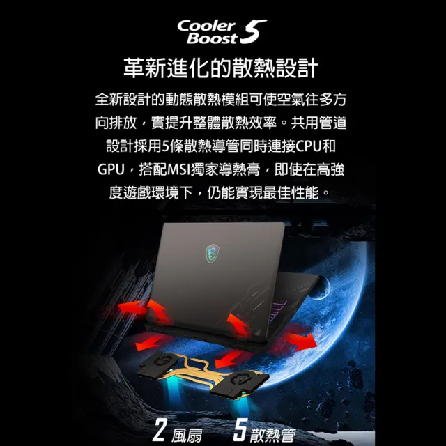 升級32G★【MSI 微星】17吋Ultra 7-255HX RTX5060電競筆電(Crosshair17HX AI/16G/1T/W11/D2XWFKG-010TW)