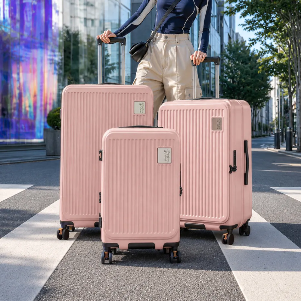 【American Explorer 美國探險家】20+25+29吋 前開式行李箱 三件組 上掀式 煞車輪 CF8 登機箱 旅行箱