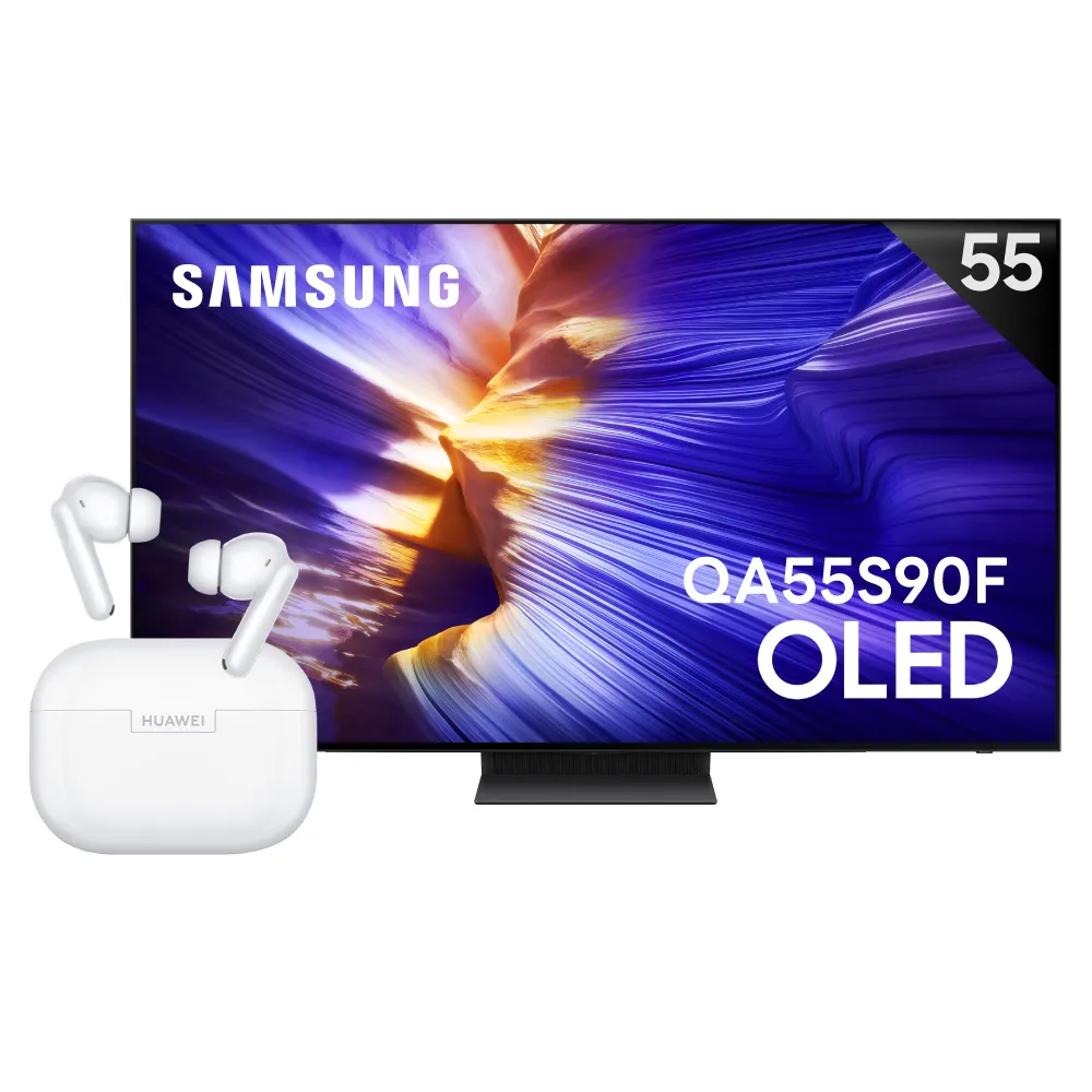 【Samsung 三星】55型 4K 144Hz OLED AI智慧顯示器 55S90F(QA55S90FAXXZW)