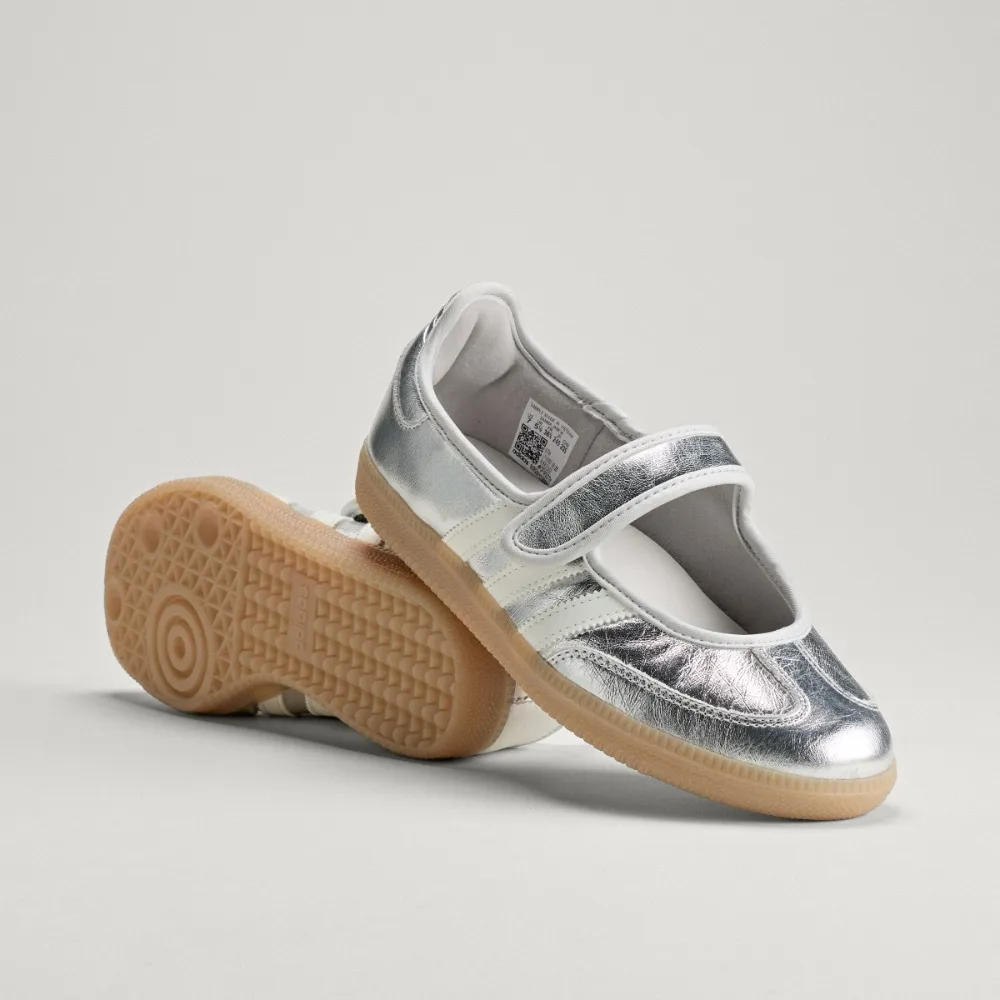 【adidas 愛迪達】SAMBA JANE 休閒鞋 滑板 德訓鞋 瑪莉珍鞋 復古 女鞋 - Originals KK2502