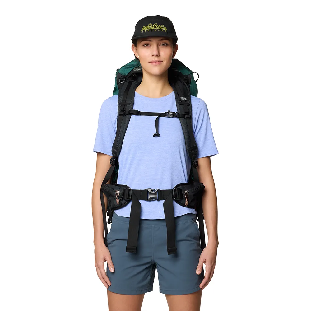 【Mountain Hardwear】Sunblocker Short Sleeve W 防曬短版短袖排汗衣 女款 幻象紫 #2067781