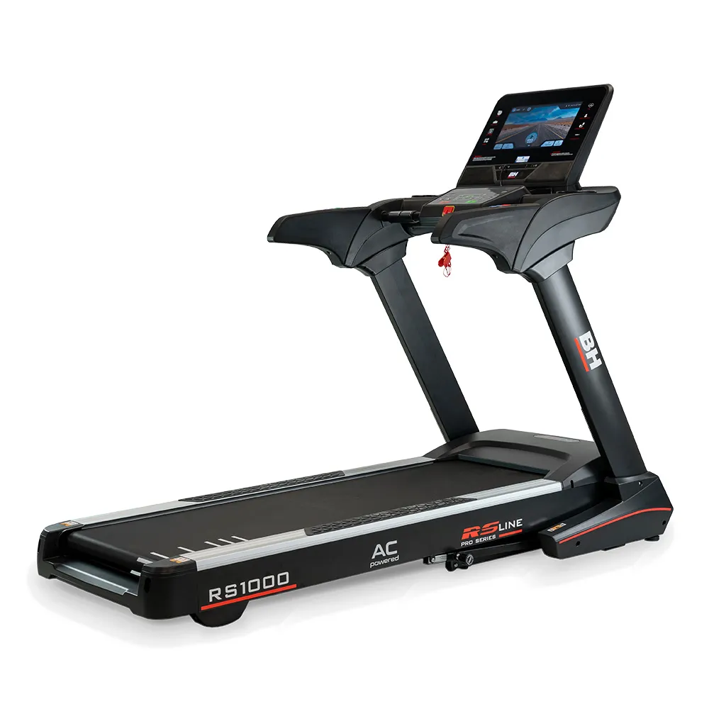 【BH歐洲百年品牌】RS1000 TFT 智能變頻跑步機(變頻馬達/ZWIFT/坡度揚升/藍芽喇叭/心律扶手)