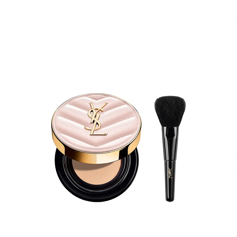 【YSL】官方直營 超模光感精華水氣墊SPF50+/PA++++ 12g(粉紅氣墊/防曬/任選1款)