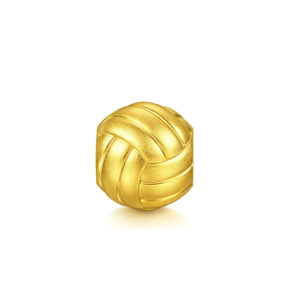 【點睛品】Charme Mini 經典排球 黃金串珠(7月新品)