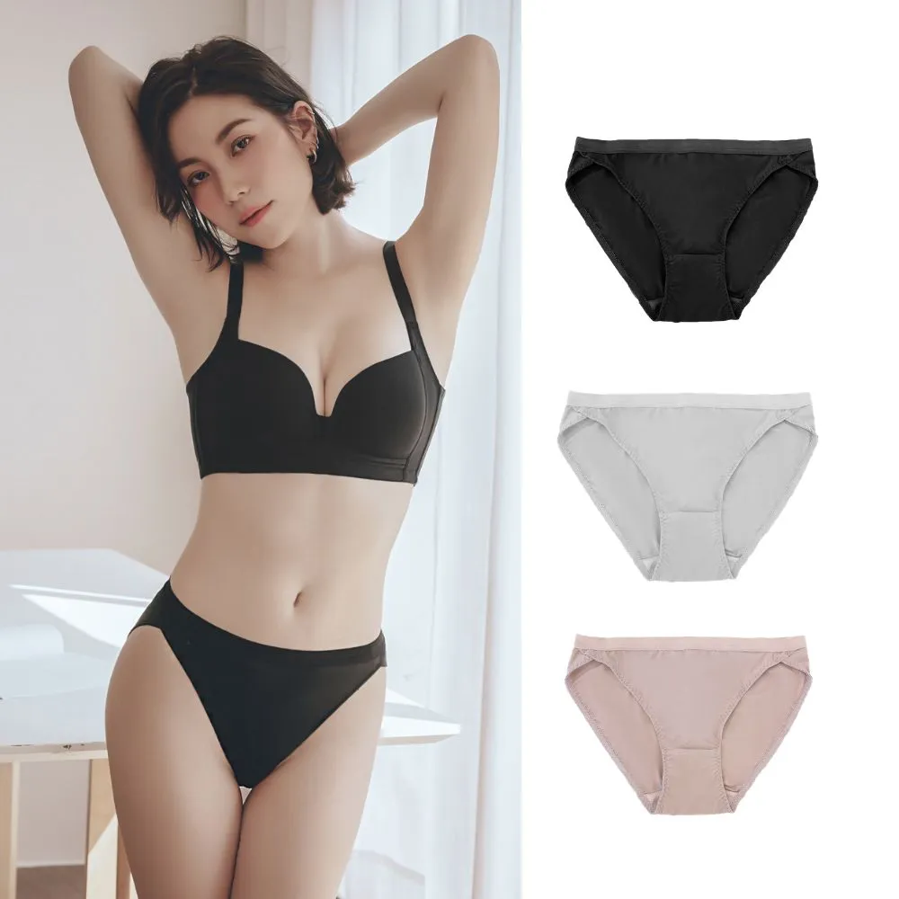 【myBRA】無可比擬 低腰涼感透氣三角褲（共三色）