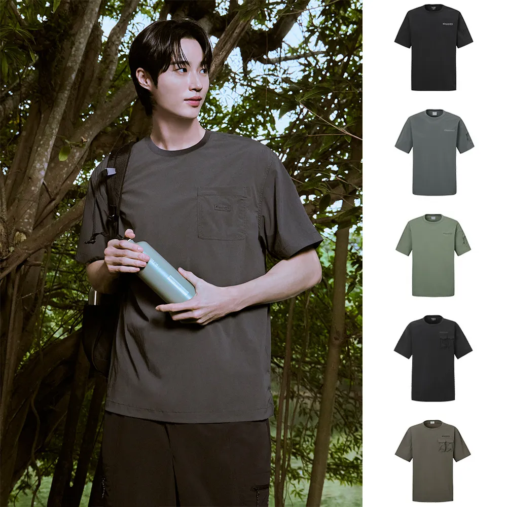 【Discovery Expedition】Freshvent 小LOGO涼感短袖T恤(RS6I053/RS81053/RS85053/RS8H053-男版十款任選)