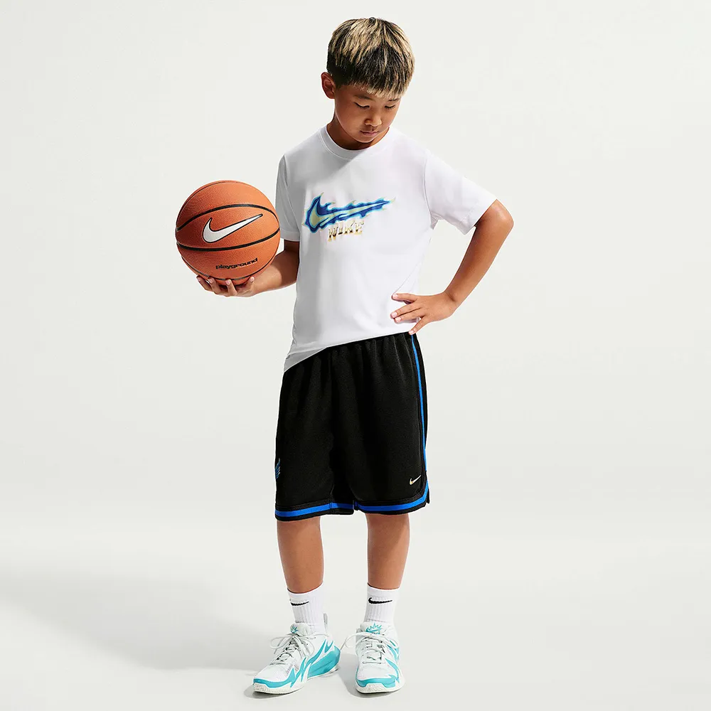 【NIKE 耐吉】短褲 童裝 大童 男童 運動褲 速乾 B NK DF DNA 24 SHORT 黑 IW1207-010