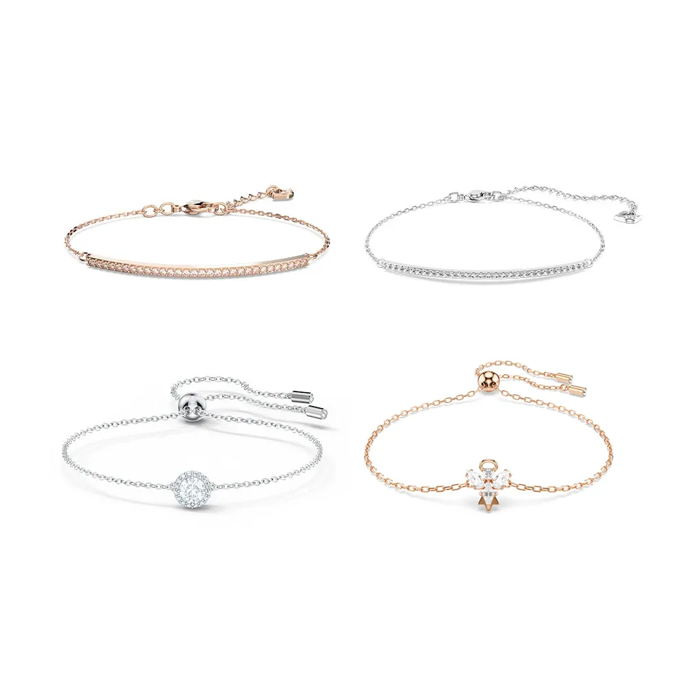 【SWAROVSKI 施華洛世奇】官方直營 Only/Una Angelic 白月光手鍊 /Magic小天使 手鏈/耳釘(情人節禮物)