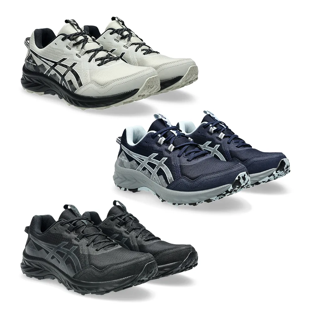 【asics 亞瑟士】GEL-VENTURE 10 男女中性款 一般楦 超寬楦 越野 跑鞋 (多款任選)