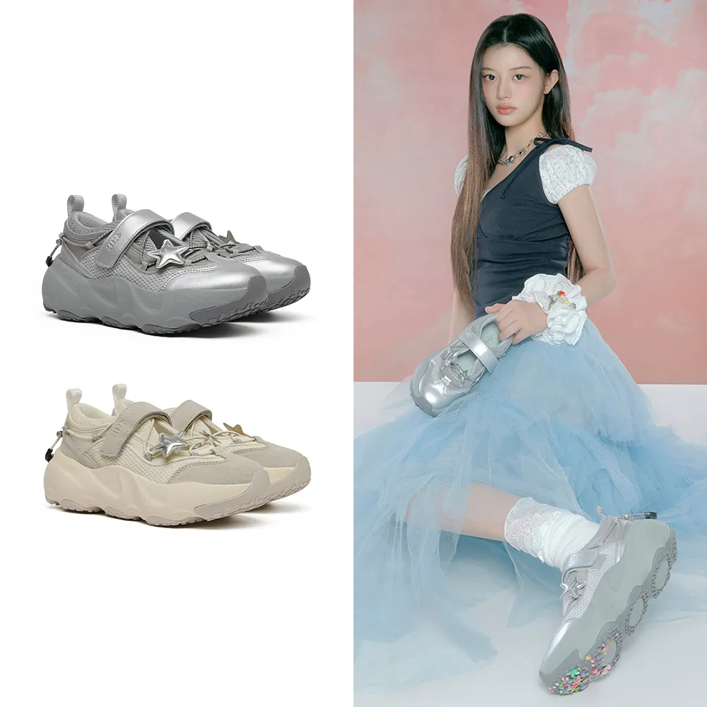 【Rockfish Weatherwear】X ILLIT BRYN VELCRO SNEAKERS V2 網眼魔鬼氈運動鞋 皮革 多色 女鞋