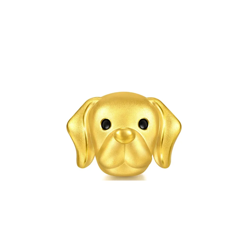 【點睛品】Charme Mini 拉布拉多 黃金串珠(5月新品)