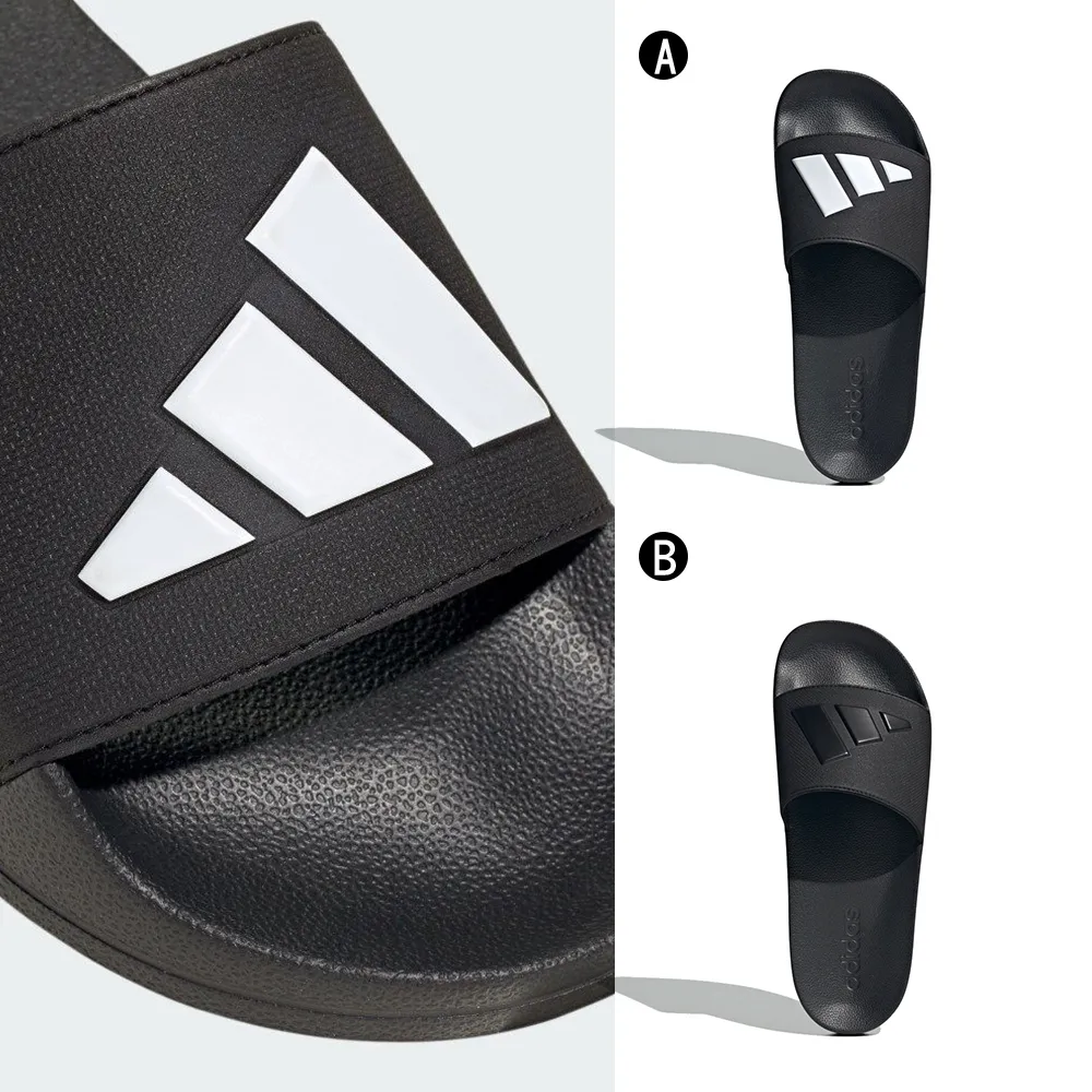 【adidas 愛迪達】運動拖鞋 ADILETTE SHOWER 男女 A-JS3565 B-JS2039
