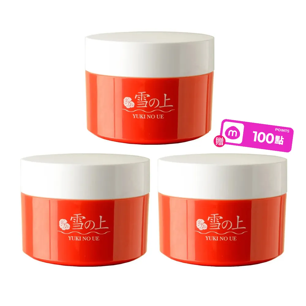 【YUKINOUE 雪之上】全效合一水凝霜(80g X 3入瓶裝)