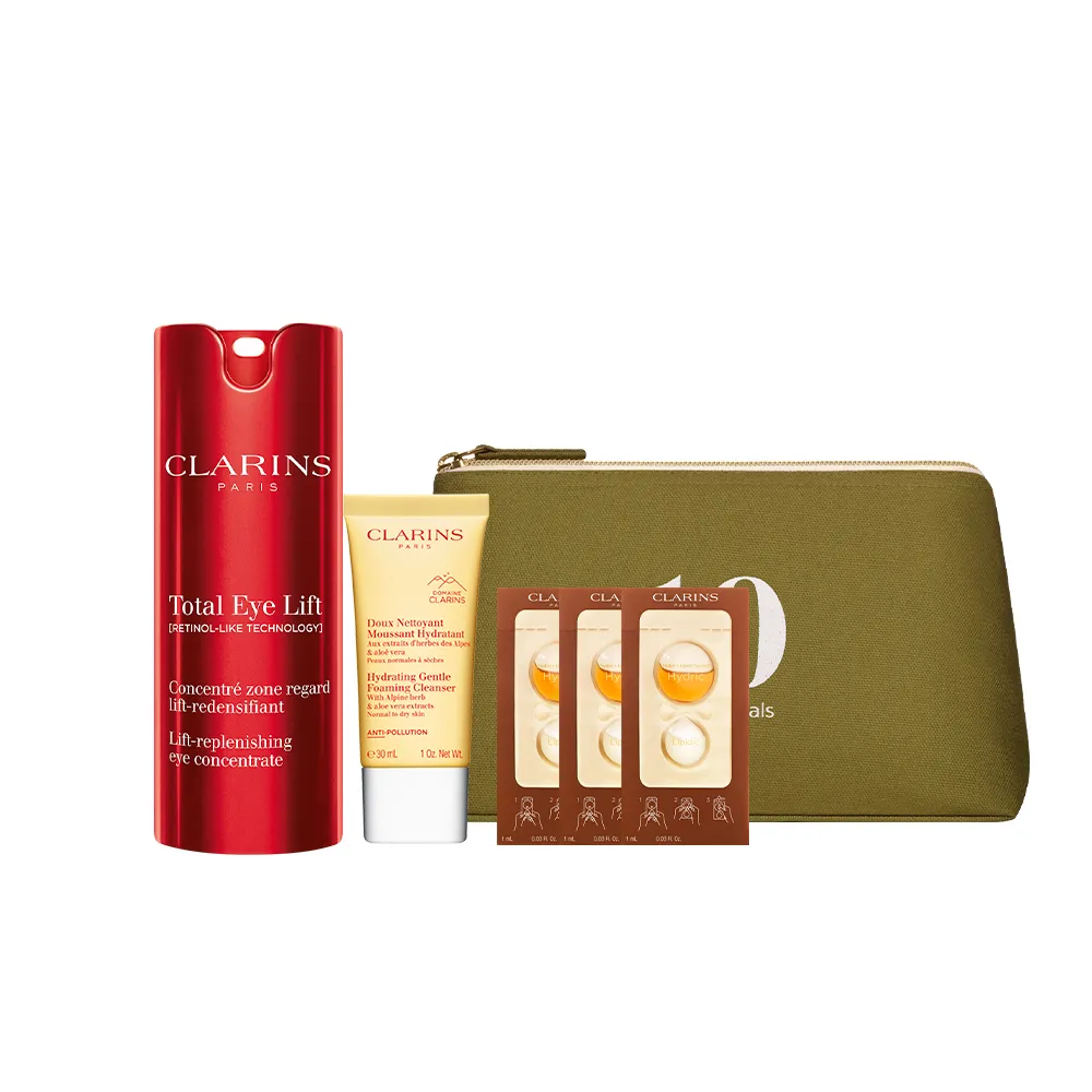 【CLARINS 克蘭詩】NEW全效緊緻眼霜15ml(NEW賽車眼霜/緊緻拉提/細紋)