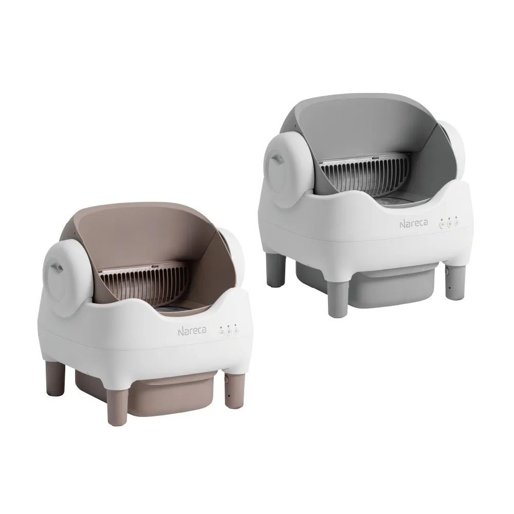 【NARECA】娜芮家 喵淨界｜全景開放智慧貓砂機 PureBot S10 寵物自動貓砂機 自動貓砂盆 除臭 開放式