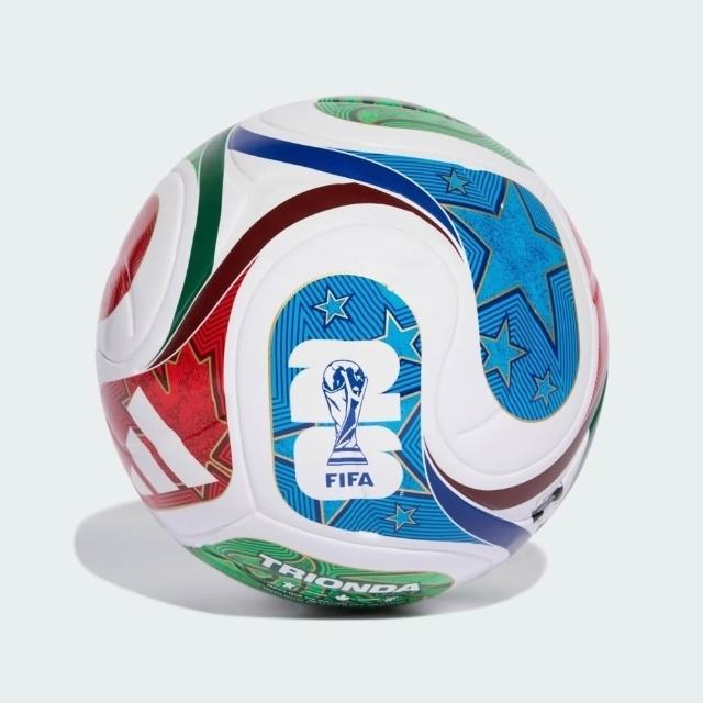 【adidas 愛迪達】Wc Lge 足球 FIFA 世界盃 TRIONDA 聯賽專用球 白 5號球(JD8030)