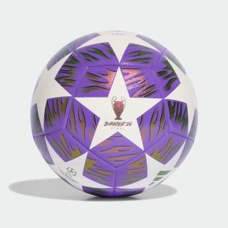 【adidas 愛迪達】Ucl Final Training Ball 足球 紫白 歐冠決賽訓練用球(JX9089)