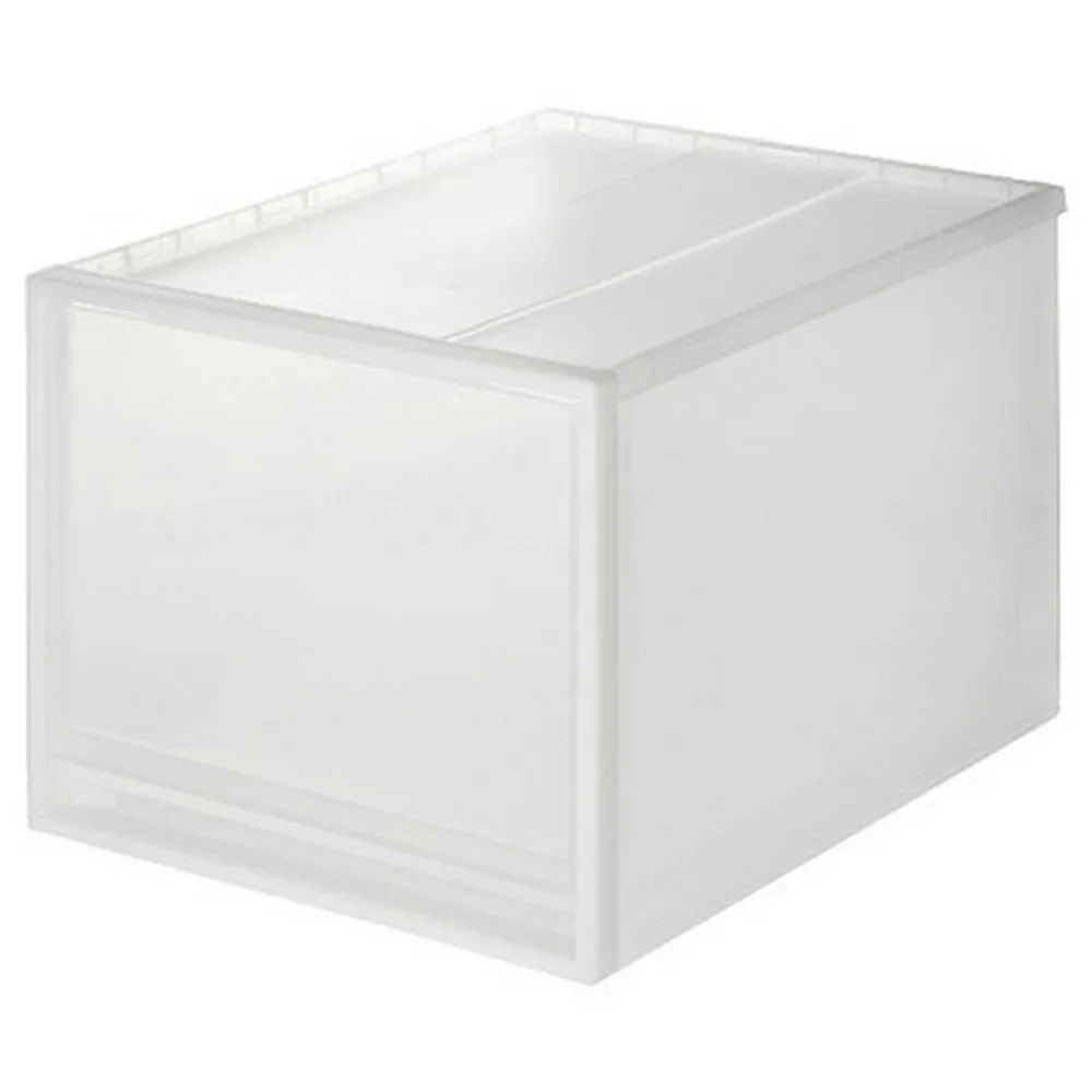 【MUJI 無印良品】PP收納盒/深/2入