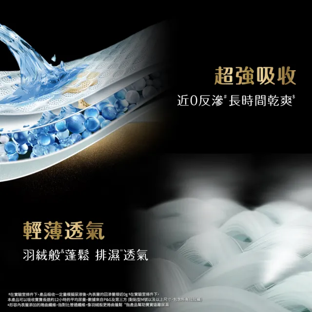【幫寶適】奢寵黑金幫 黏貼型 NB-L 嬰兒紙尿褲/尿布 3箱(首款添加真蠶絲)