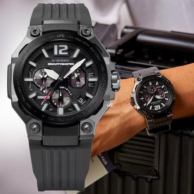 【CASIO 卡西歐】MASTER OF G 堅固強韌 太陽能 指針多功能電波錶 七夕 情人節 禮物 推薦(GWR-B3000B-8A)