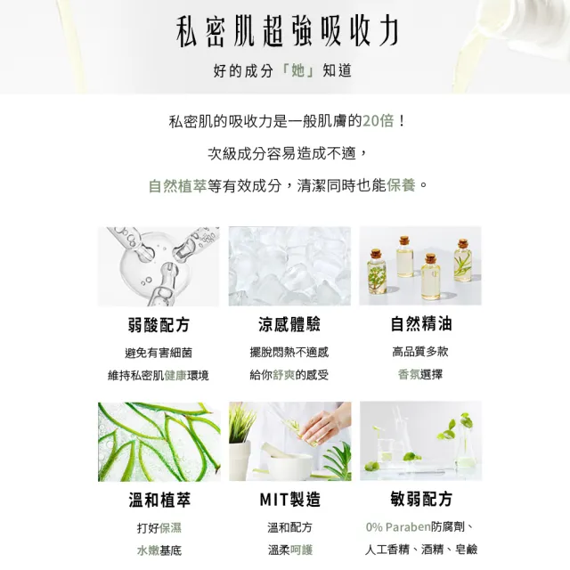 【HH 草本新淨界】私密植萃抗菌潔淨露200mlx3入(私密清潔 私密保養)