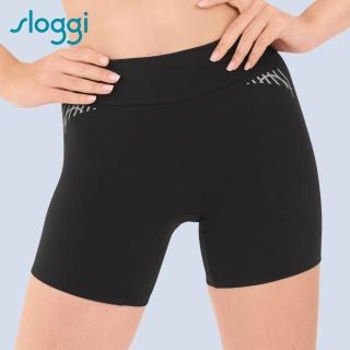 【sloggi】GET ACTIVE系列高腰單車褲(純粹黑)