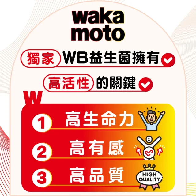 【Wakamoto 若元】若元益生菌 二瓶組(220錠/瓶_食品、獨家高活性WB菌、使排便順暢、日本原裝)