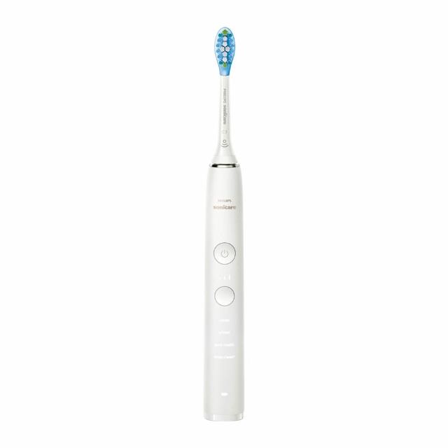 【Philips 飛利浦】HX9912/07 煥白閃耀智能鑽石音波電動牙刷-白鑽 (官方直營)