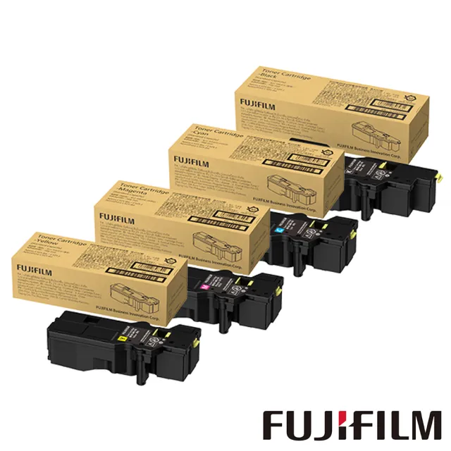 【FUJIFILM 富士軟片】搭3組四色碳粉★Apeos C325dw 彩色雷射雙面無線S-LED掃描複合印表機