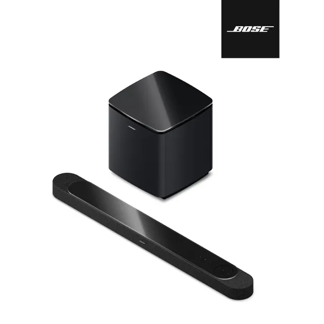 【BOSE】LifeStyle 杜比全景聲家庭影院組合 黑色(Ultra+Subwoofer 2件組)