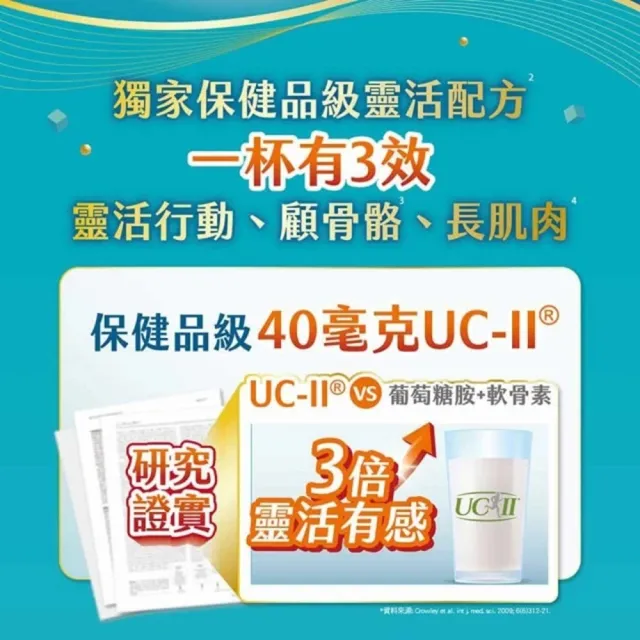 【KLIM 克寧】(VIP獨享)UCII靈活高鈣奶粉750gx2罐(免運/水沖即享/溫暖營養)