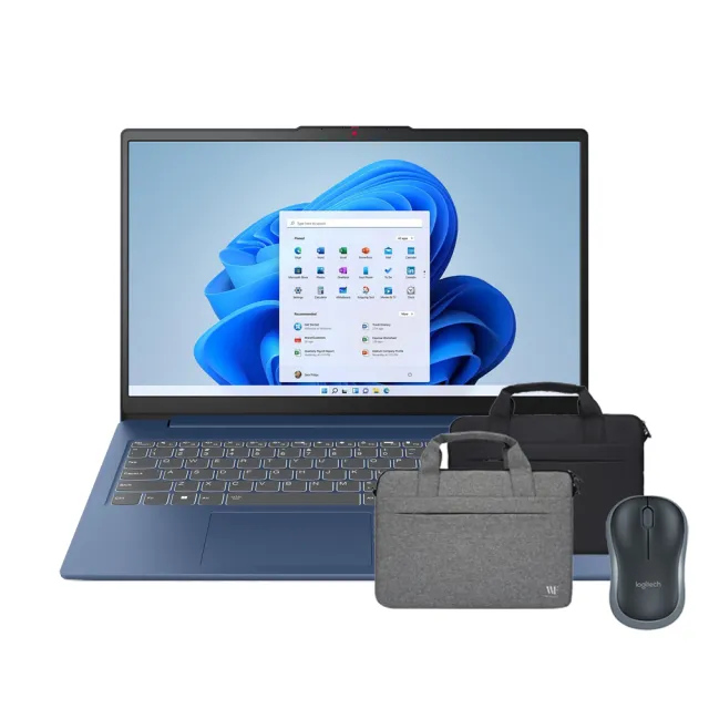 【Lenovo】筆電包/滑鼠組★15.6吋i3輕薄筆電(IdeaPad Slim 3/i3-1315U/8G/512G/W11)
