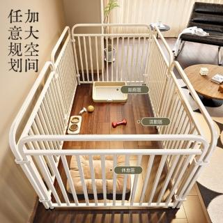 迦恩 寵物狗籠子 室內圈欄柵欄 大中小型犬護欄 柯基泰迪比熊狗窩