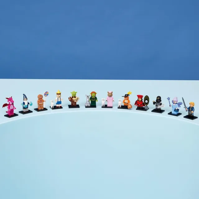 【LEGO 樂高】Minifigures 71053 史瑞克系列(隨機驚喜盒 角色人偶 禮物 玩具)