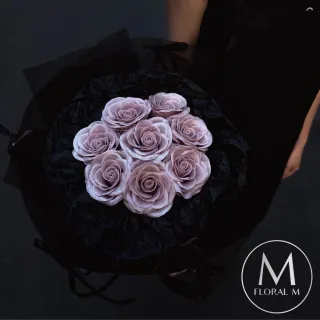 【Floral M】極致浪漫小型香水玫瑰花束(情人節花束/告白禮物/求婚花束/鮮花花禮/香水花束/生日花束)