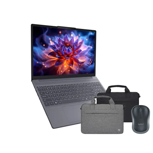 【Lenovo】筆電包/滑鼠組★17.3吋Core 5輕薄筆電(IdeaPad Slim 3/Core 5-320/16GB/512GB/W11)